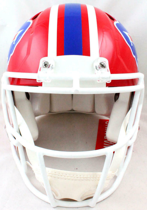 Thurman Thomas Buffalo Bills Signed 87-01 F/S Speed Authentic Helmet (BAS COA)