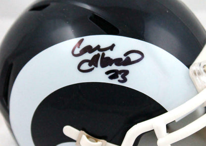Cam Akers Los Angeles Rams Signed Speed Mini Helmet BAS COA (St. Louis)