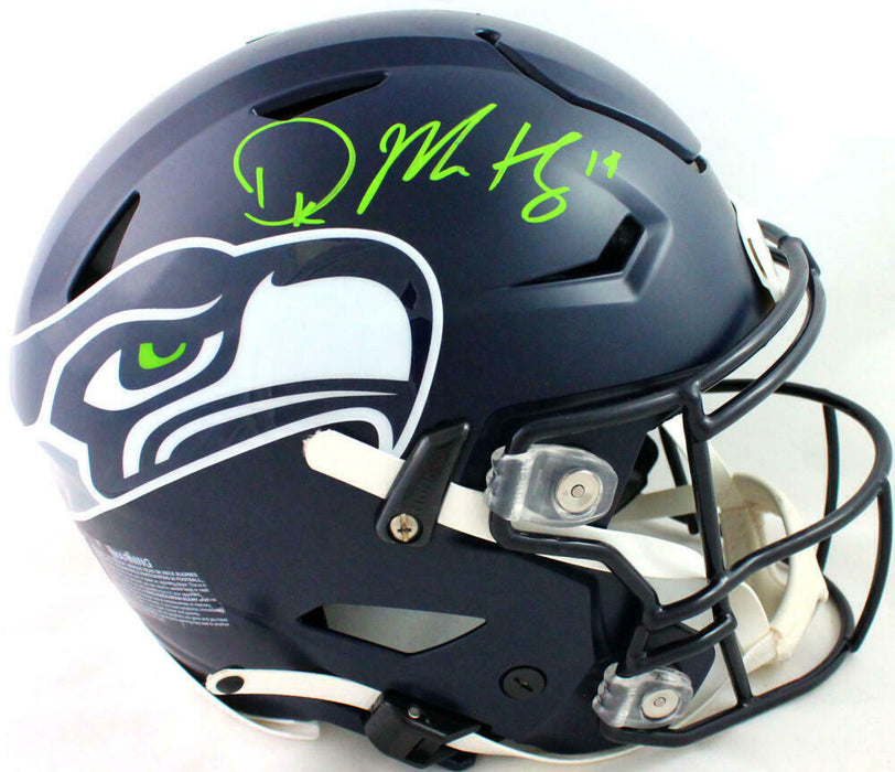 DK Metcalf Seattle Seahawks Signed Seattle Seahawks Full-sized SpeedFl —  Ultimate Autographs