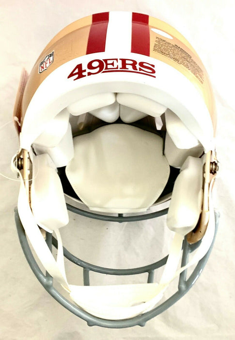 Joe Montana San Francisco 49ers Signed San Francisco 49ers Full-sized Speed Authentic Helmet #WIT122212 (JSA COA)