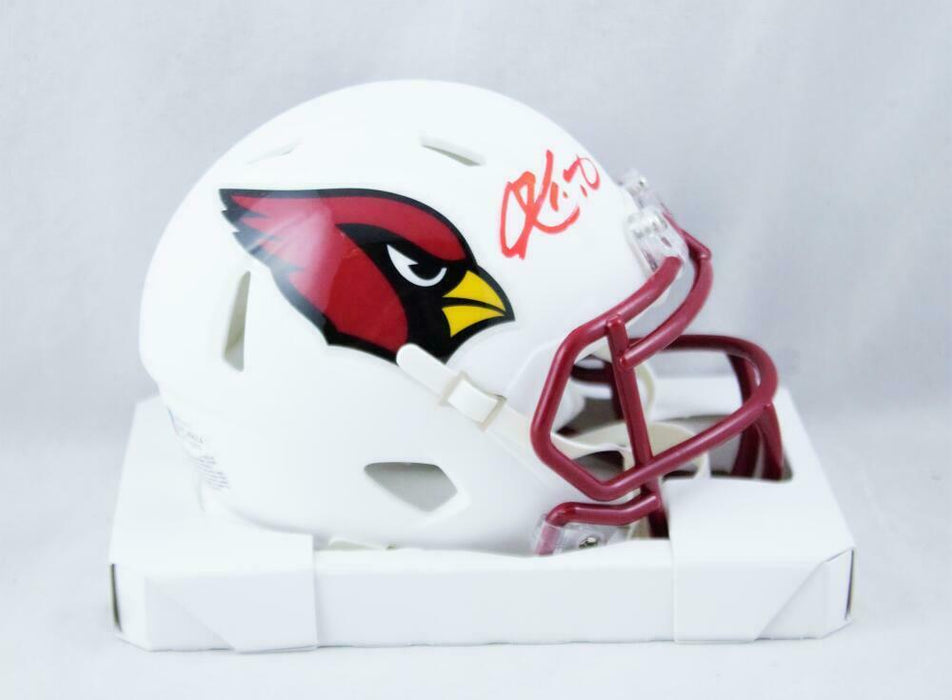 Kyler Murray Arizona Cardinals Signed Flat White Mini Helmet (BAS COA)