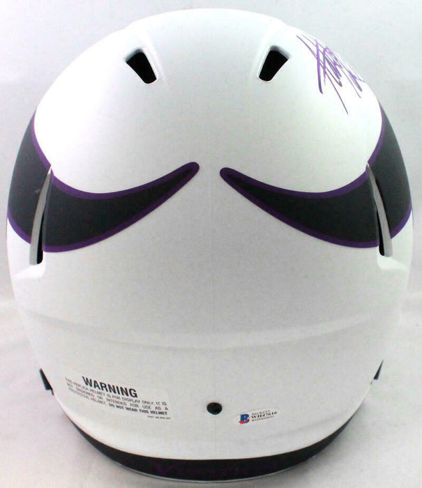 Adrian Peterson Minnesota Vikings Signed Lunar Speed F/S Helmet- (BAS COA), , 