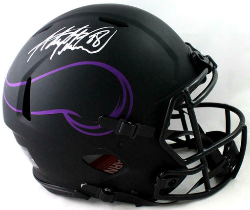 Adrian Peterson Minnesota Vikings Signed Minn. Vikings Full-sized Eclipse Authentic Helmet (BAS COA), , 