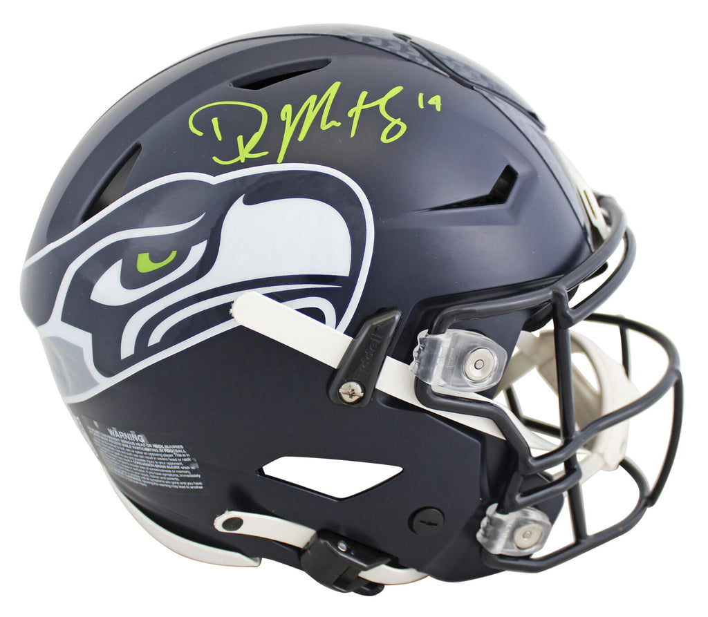 DK Metcalf Signed Seattle Seahawks Speed Flex Authentic Lunar NFL Helmet