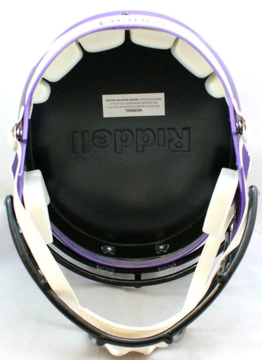 Adrian Peterson Minnesota Vikings Signed F/S Speed Helmet (BAS COA), , 