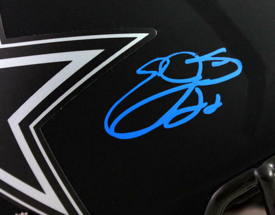 Emmitt Smith Dallas Cowboys Signed F/S Eclipse Authentic Helmet (BAS COA)