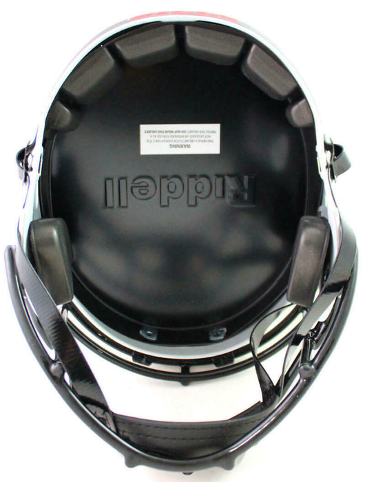 Stefon Diggs Autographed Buffalo Bills Authentic Speed Helmet w