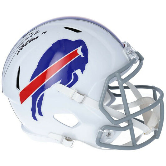 JOSH ALLEN Buffalo Bills Signed Full Size Speed Helmet (FAN COA)