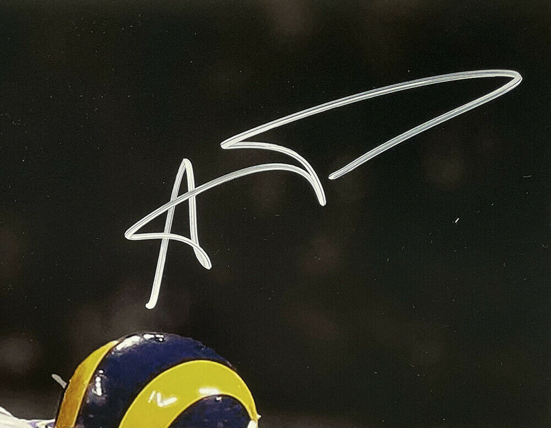 Aaron Donald Los Angeles Rams Signed 16x20 Photo vs. Tom Brady JSA COA (St. Louis), , 