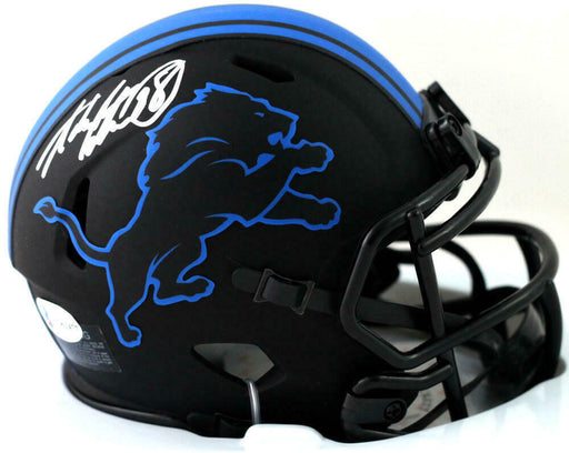 Adrian Peterson Detroit Lions Signed Eclipse Mini Helmet (BAS COA), , 