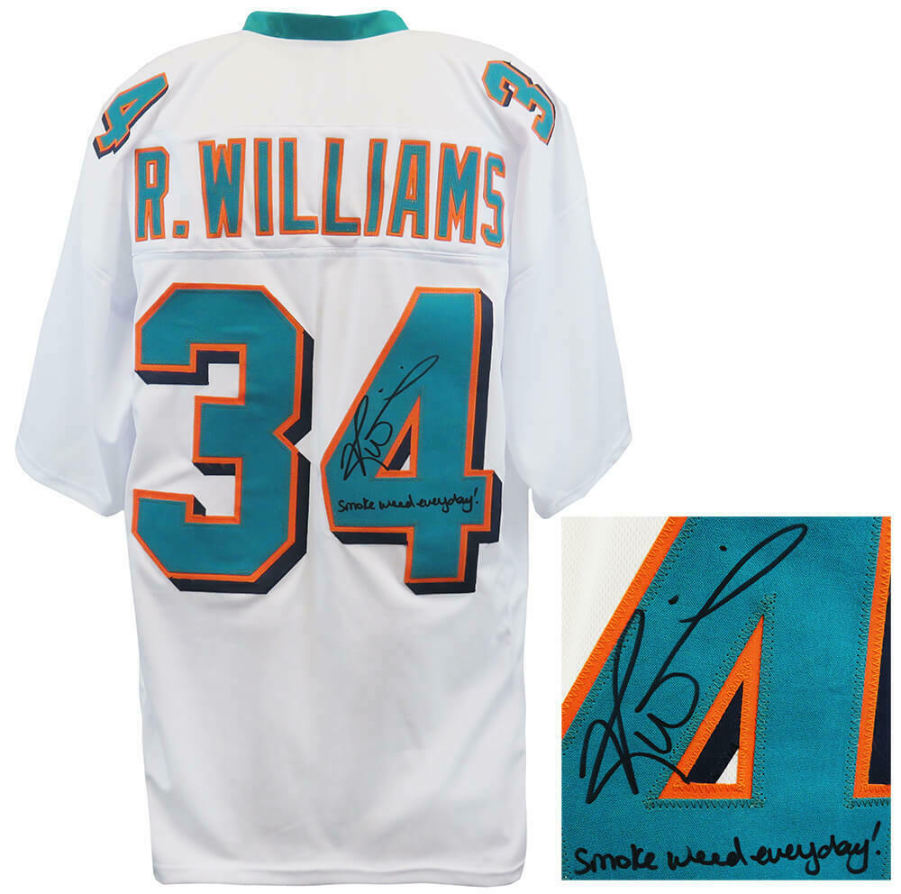 Jason Taylor Signed Autographed Miami Dolphins Custom Jersey (JSA)