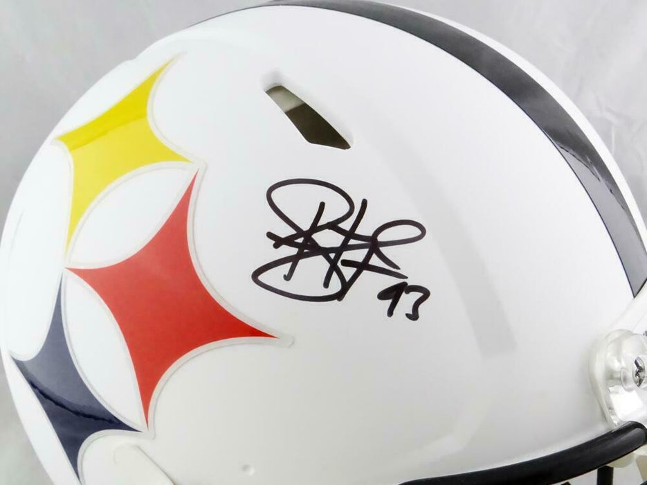 Troy Polamalu Autographed Steelers Flat White Authentic Full-Size