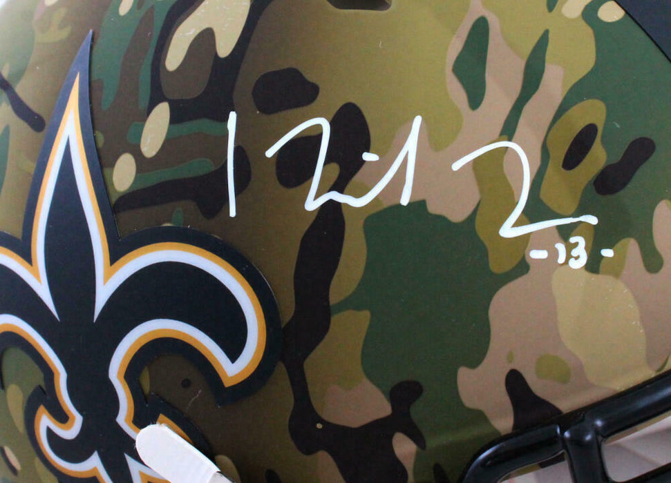 Michael Thomas New Orleans Saints Signed Saints Authentic Camouflage Full-sized Helmet (BAS COA)