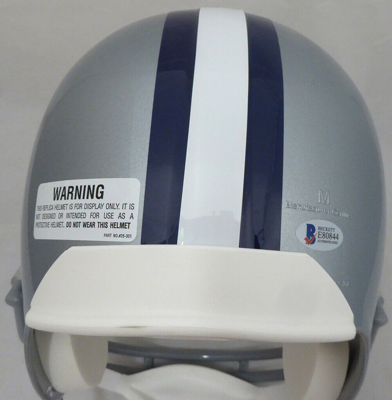 Amari Cooper Dallas Cowboys Autographed Full Size Helmet (Smudged) E80844 (BAS COA)