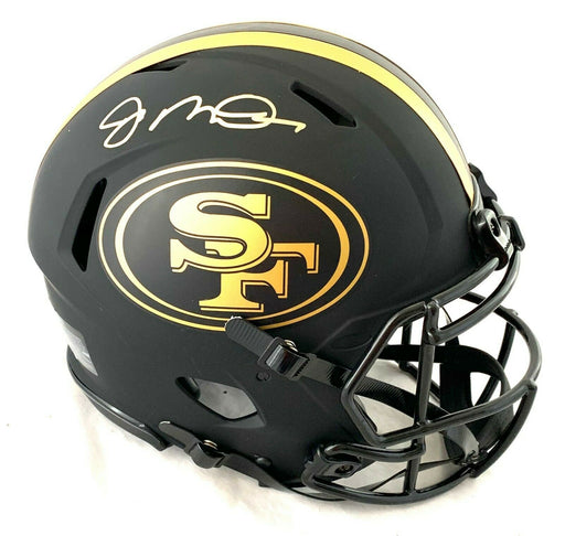 Jerry Rice Signed San Francisco 49ers Eclipse Black Matte