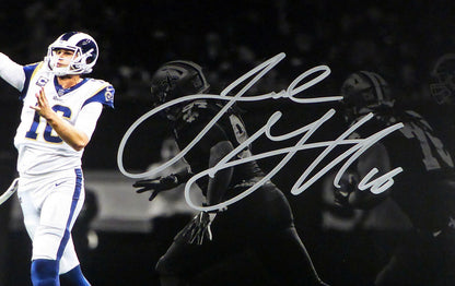 Jared Goff Los Angeles Rams Signed 11x14 Photo Rams FAN COA