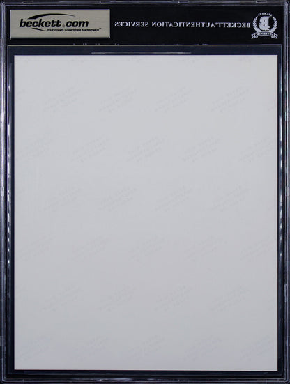 Wayne Gretzky Los Angeles Kings Signed 8x10 Photo Auto Graded Gem 10! (BAS COA)