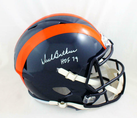 Mike Singletary Autographed Chicago Bears Mini Helmet HOF 98 Beckett –  Denver Autographs