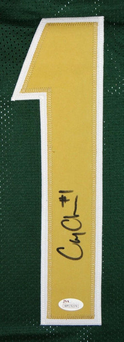 Corey Coleman Autographed Green College Style Jersey (JSA COA)