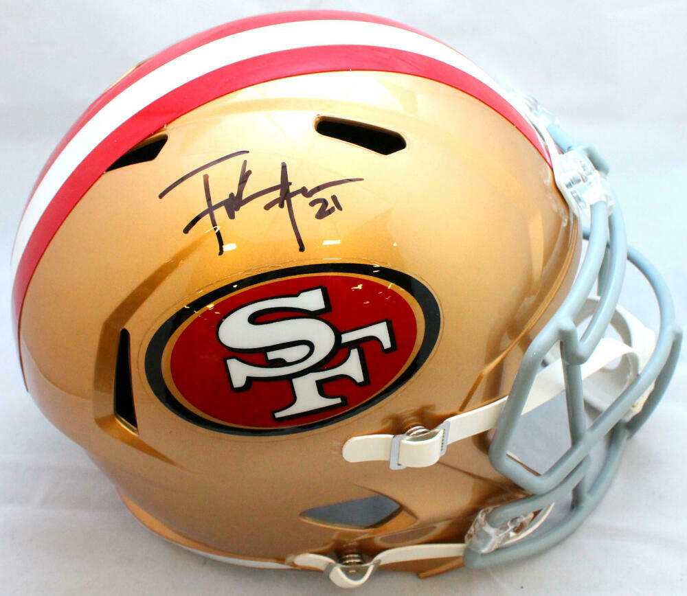 Frank Gore 49ers Autographed Certified Authentic Football Mini