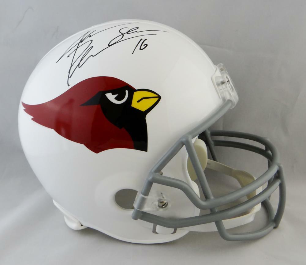 Jake Plummer Arizona Cardinals Signed 60-04 TB F/S Helmet (BAS COA)