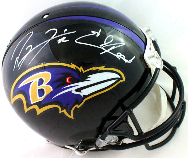 Ed Reed Signed Baltimore Ravens Speed Authentic Football Helmet - The  Autograph Source