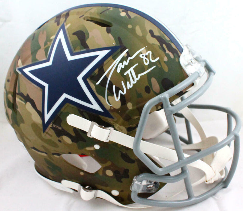 Jason Witten Autographed Dallas Cowboys F/S Camo Speed Authentic Helmet- BAS COA