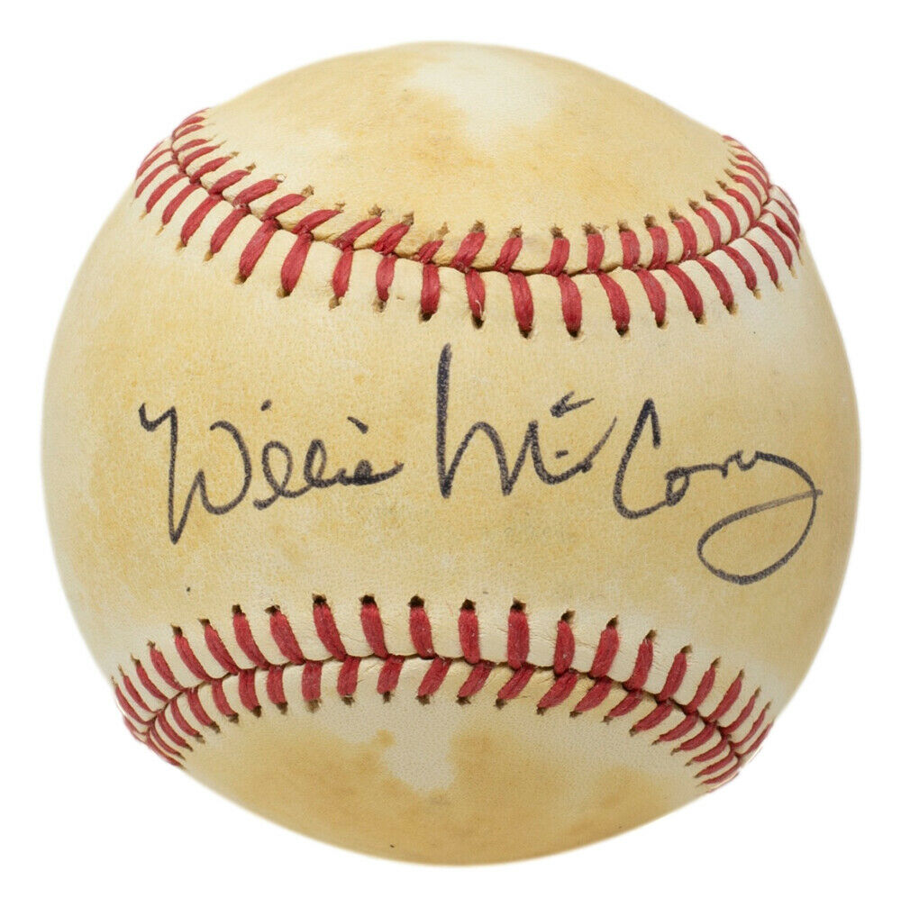 Willie McCovey San Francisco Giants Signed San Francisco Giants National League Baseball AA21427 (BAS COA)