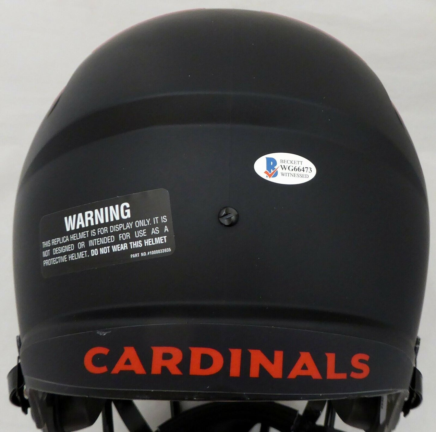 DEANDRE HOPKINS ARIZONA CARDINALS SIGNED ECLIPSE FULL SIZE HELMET (BAS COA)