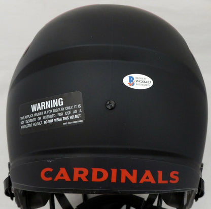DEANDRE HOPKINS ARIZONA CARDINALS SIGNED ECLIPSE FULL SIZE HELMET (BAS COA)
