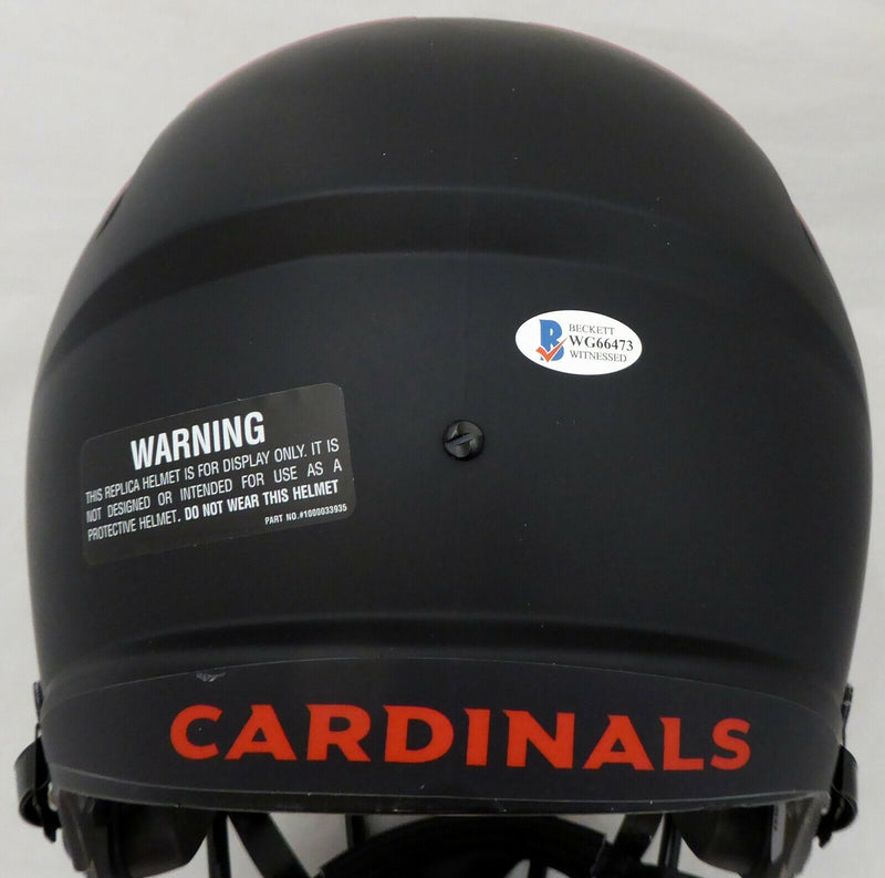 DEANDRE HOPKINS ARIZONA CARDINALS SIGNED ECLIPSE FULL SIZE HELMET (BAS COA)