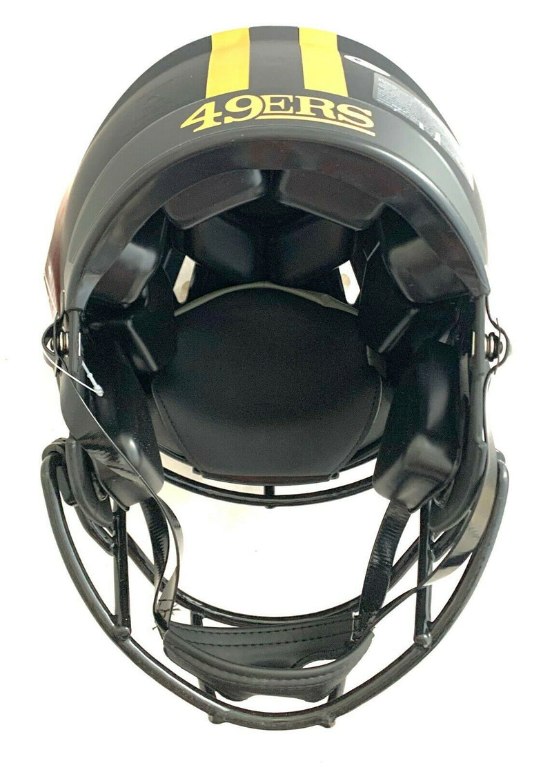 Bill Romanowski San Francisco 49ers Signed 49ers Full-sized Eclipse Speed Authentic Helmet #WA60851 (BAS COA)