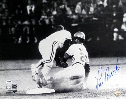 Lou Brock St. Louis Cardinals Signed 16x20 St. Louis Cardinals Photo 17986 (PSA COA)