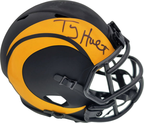 Rams Kurt Warner Authentic Signed Lunar Speed Mini Helmet BAS