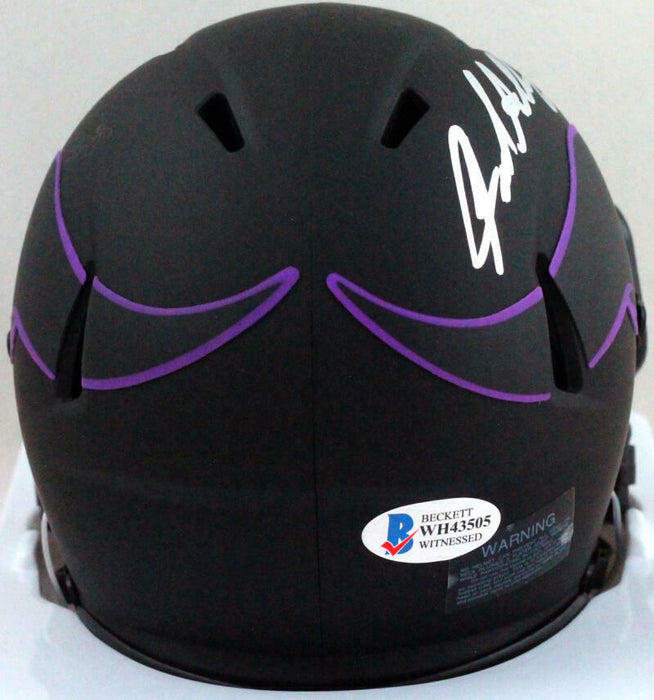 Jared Allen Minnesota Vikings Autographed Eclipse Mini Helmet- (BAS COA)