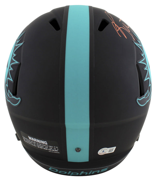Ricky Williams Miami Dolphins Signed "SWE" Eclipse F/S Speed Replica Helmet (BAS COA)