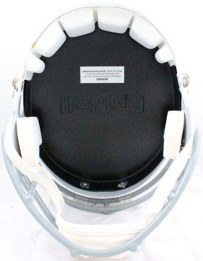 Jason Taylor Miami Dolphins Signed F/S Tribute Speed Replica Helmet W/ HOF (BAS COA)