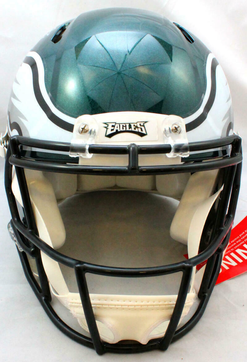Miles Sanders Philadelphia Eagles Signed Philadelphia Eagles Full-sized Speed Authentic Helmet (JSA COA)