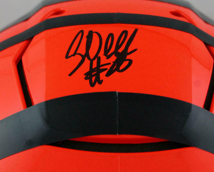 Corey Dillon New England Patriots Signed Cincinnati Bengals Full-sized SpeedFlex Helmet (PSA COA)