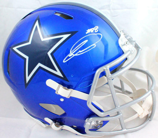 CeeDee Lamb Dallas Cowboys Autographed Riddell Flash Speed Authentic Helmet