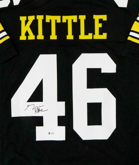 46 George Kittle Iowa Hawkeyes Jersey Limited White College Player Painting  Football - Shop by Player,Shop by Player/George Kittle Iowa Jersey