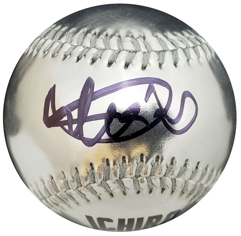 Ichiro Suzuki Autographed Rawlings Silver AL Baseball (IS Holo)