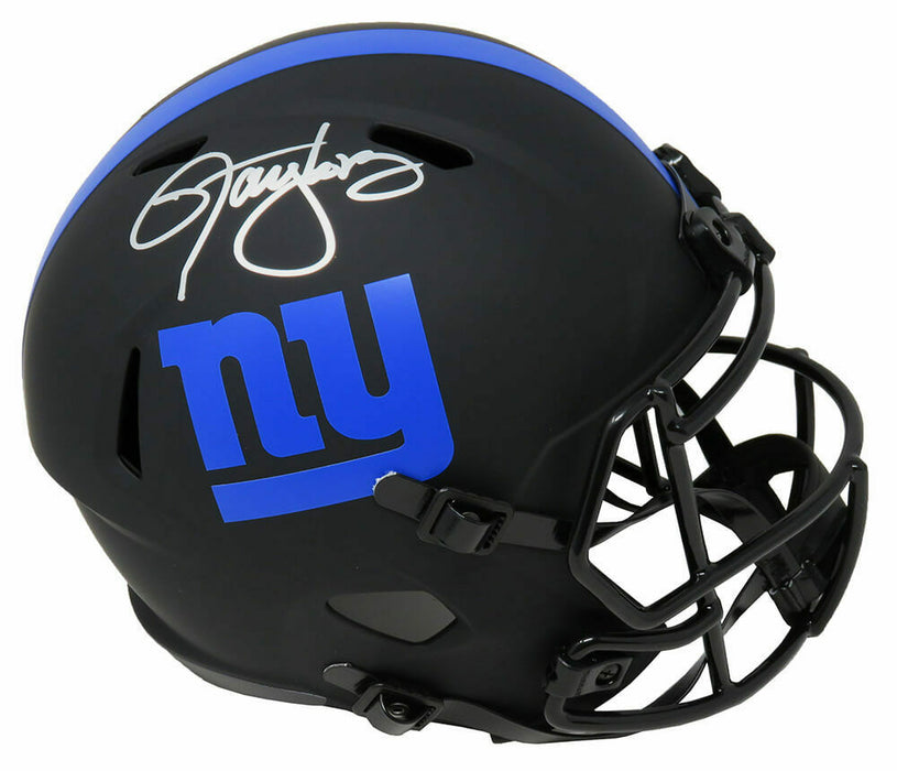 Lawrence Taylor New York Giants Signed Giants Eclipse Riddell Full-sized Speed Replica Helmet (SCHWARTZ)