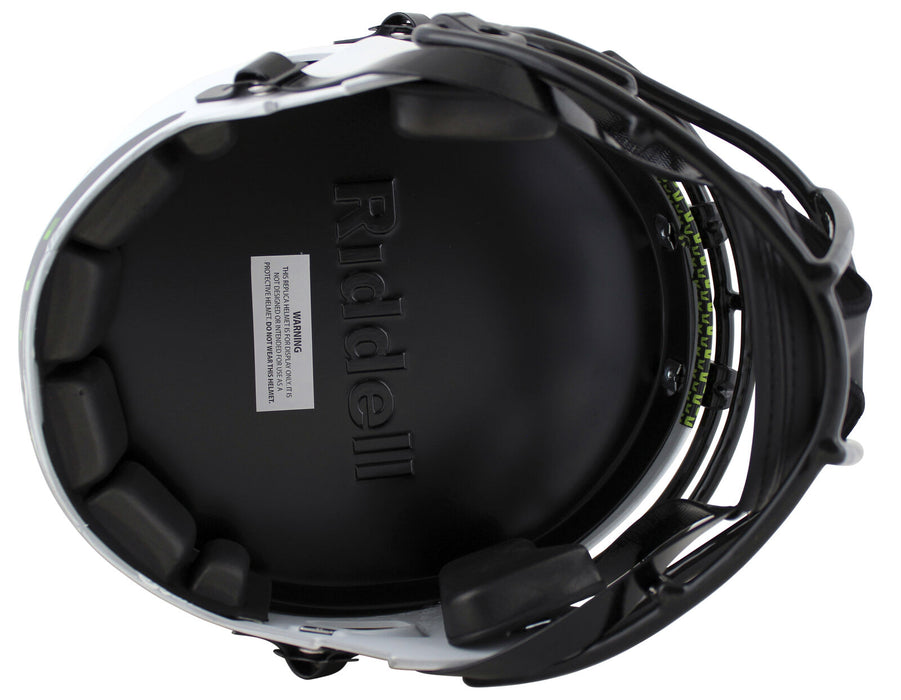 DK Metcalf Seattle Seahawks Signed Lunar Full-sized Speed Replica Helmet (BAS COA)