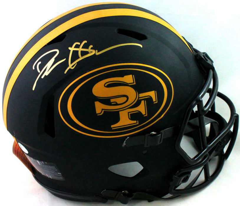 Deion Sanders San Francisco 49ers Signed SF 49ers Full-sized Eclipse Authentic Helmet (BAS COA)