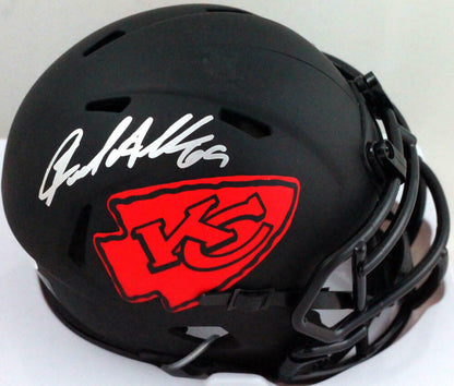 Jared Allen Kansas City Chiefs Signed Kansas City Chiefs Eclipse Mini Helmet *Silver (BAS COA)