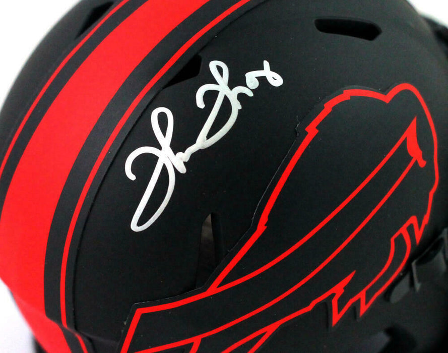Thurman Thomas Buffalo Bills Signed Eclipse Mini Helmet w/ HOF (JSA COA)