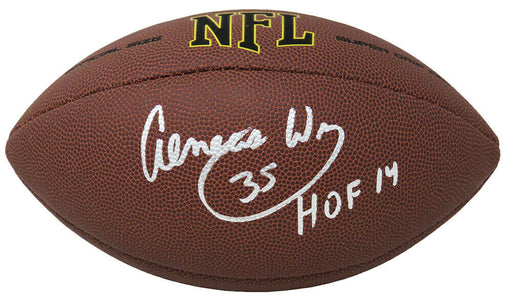 Aeneas Williams Los Angeles Rams Signed Wilson Super Grip Full Size NFL Football w/HOF'14 SCHWARTZ (St. Louis), , 
