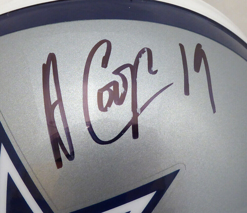 Amari Cooper Dallas Cowboys Autographed Full Size Helmet (Smudged) E80844 (BAS COA)