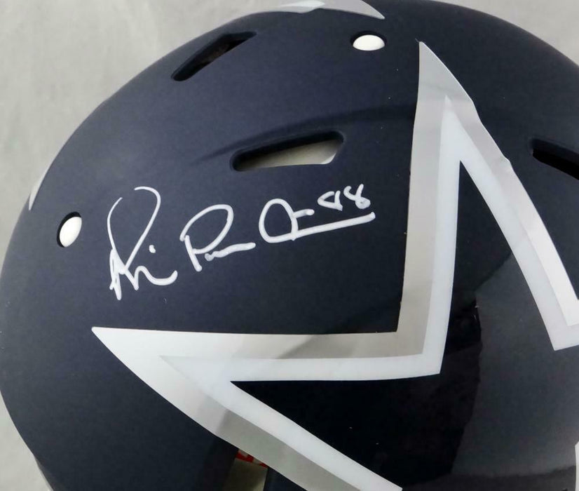 Troy Aikman Dallas Cowboys Autographed F/S Chrome Helmet- (BAS COA